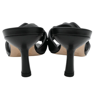 BY FAR | Lana Black Leather Mules