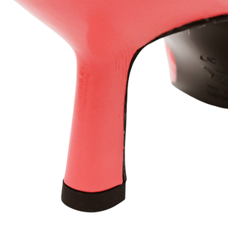 BY FAR | Lana Pink Gloss Leather Mules