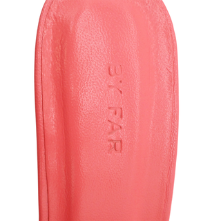 BY FAR | Lana Pink Gloss Leather Mules