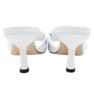 BY FAR | Lana White Leather Mules