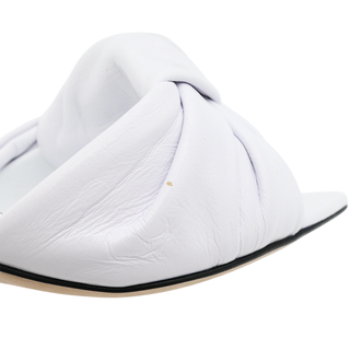 BY FAR | Lana White Leather Mules