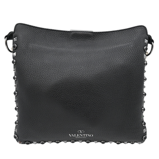 VALENTINO | Rolling Rockstud Leather Crossbody Bag