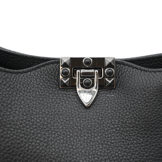 VALENTINO | Rolling Rockstud Leather Crossbody Bag