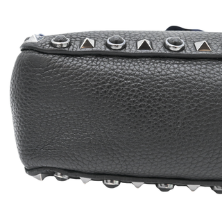 VALENTINO | Rolling Rockstud Leather Crossbody Bag