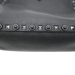 VALENTINO | Rolling Rockstud Leather Crossbody Bag