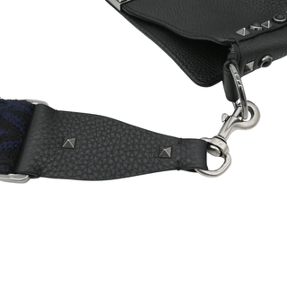 VALENTINO | Rolling Rockstud Leather Crossbody Bag