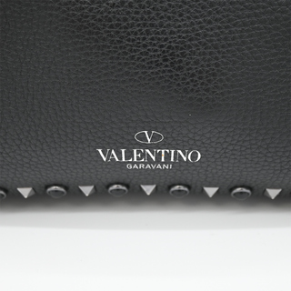 VALENTINO | Rolling Rockstud Leather Crossbody Bag