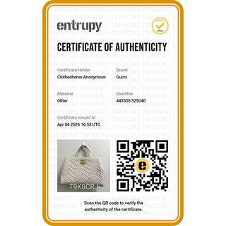 GUCCI | Ivory Leather Matelasse GG Marmont Top Handle Bag