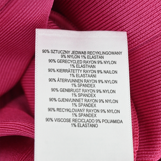 Hot Pink Bandage Mini Dress