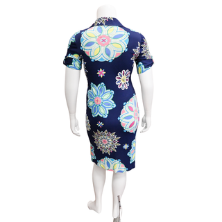 EMILIO PUCCI | Multicolor Printed Shirt Dress