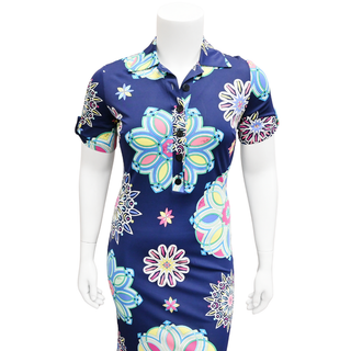 EMILIO PUCCI | Multicolor Printed Shirt Dress