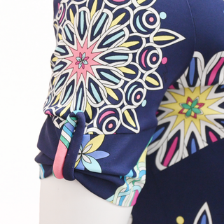 EMILIO PUCCI | Multicolor Printed Shirt Dress