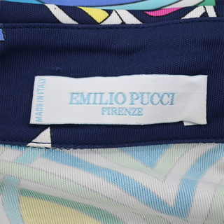 EMILIO PUCCI | Multicolor Printed Shirt Dress