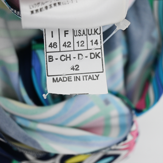 EMILIO PUCCI | Multicolor Printed Shirt Dress