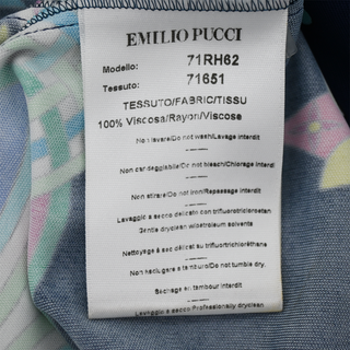 EMILIO PUCCI | Multicolor Printed Shirt Dress
