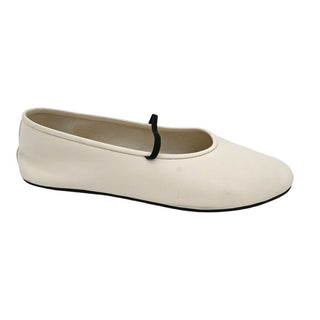 THE ROW | Off-White Elastic Ballet Slipper
