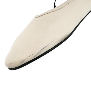 THE ROW | Off-White Elastic Ballet Slipper