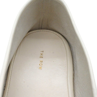 THE ROW | Off-White Elastic Ballet Slipper