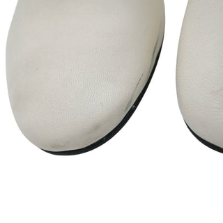 THE ROW | Off-White Elastic Ballet Slipper