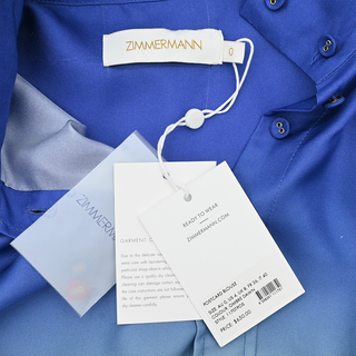 ZIMMERMANN | Postcard Ombre Dawn Silk Blouse
