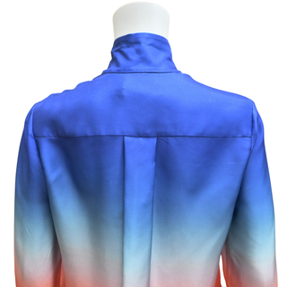 ZIMMERMANN | Postcard Ombre Dawn Silk Blouse