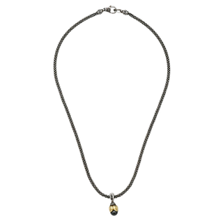 LAGOS | Two-Tone Hematite Tulip Pendant Necklace