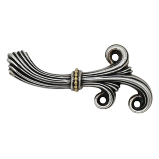 LAGOS | Caviar Fluted Swirl Brooch
