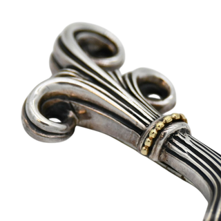 LAGOS | Caviar Fluted Swirl Brooch