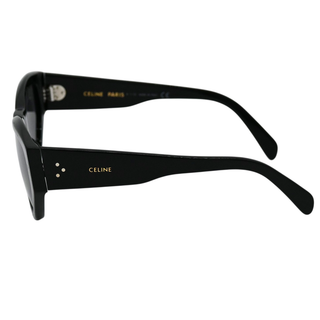CELINE | Shiny Black Cat-Eye Sunglasses