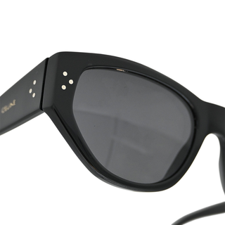 CELINE | Shiny Black Cat-Eye Sunglasses