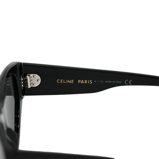 CELINE | Shiny Black Cat-Eye Sunglasses