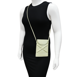 ALEXANDER MCQUEEN | Curve Micro Leather Crossbody Bag