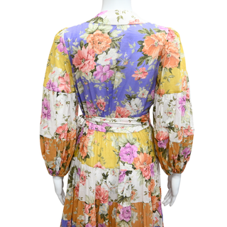 ZIMMERMANN | Pattie Floral Wrap Midi Dress