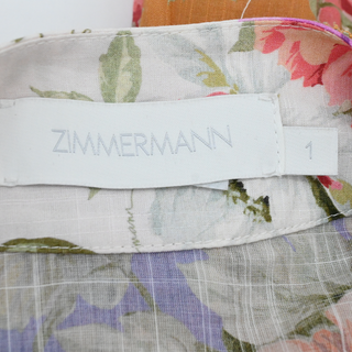 ZIMMERMANN | Pattie Floral Wrap Midi Dress