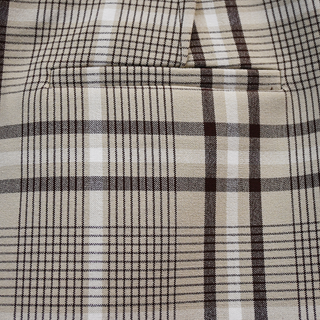 SIMKHAI | Payton Plaid Wrap Mini Skirt