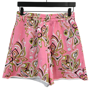 EMILIO PUCCI | Africana Print Cotton Shorts