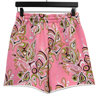 EMILIO PUCCI | Africana Print Cotton Shorts