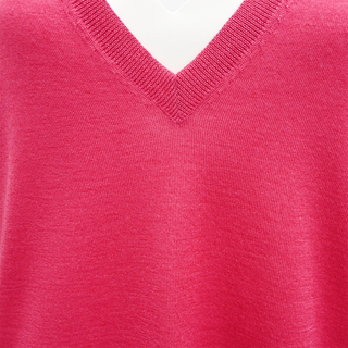 GABRIELA HEARST | Magenta Lightweight Knit Sweater