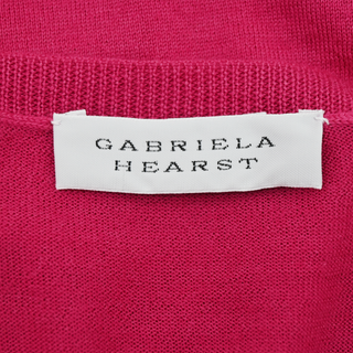 GABRIELA HEARST | Magenta Lightweight Knit Sweater