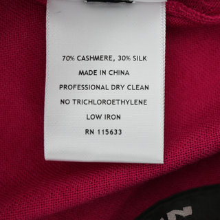 GABRIELA HEARST | Magenta Lightweight Knit Sweater