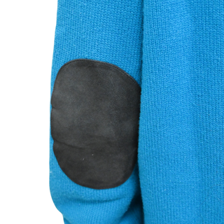 GUCCI | Teal Blue Wool Knit Sweater