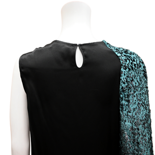 YIGAL AZROUEL | Velvet Burnt Out Knot Top