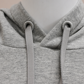 MONCLER | Heathered Gray Logo Hoodie