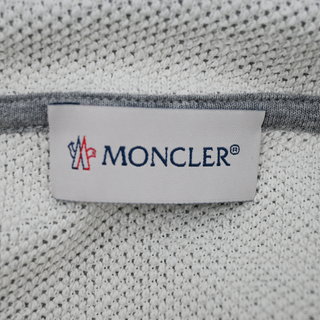MONCLER | Heathered Gray Logo Hoodie