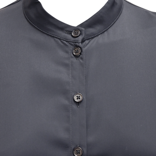Dark Blue Midi Shirt Dress
