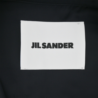 JIL SANDER | Dark Blue Midi Shirt Dress