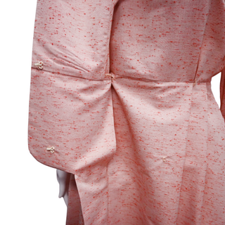 EMILIA WICKSTEAD | Red Flecked Pleated Midi Dress