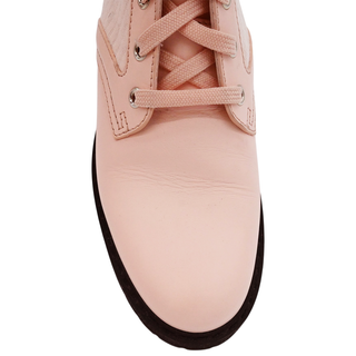 FENDI | Rockoko Pink Zucca Combat Boots