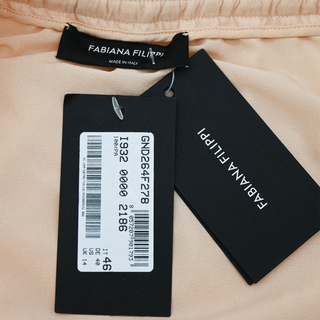 FABIANA FILIPPI | Beige Tulle Midi Skirt