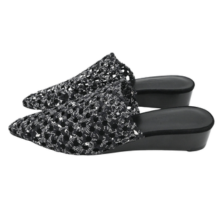 HERMES | Toscane Woven Mules